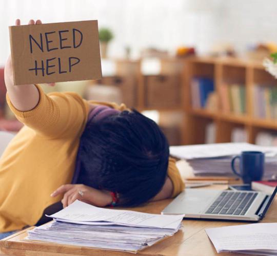 Stressz vizsgadrukk diák segítség 