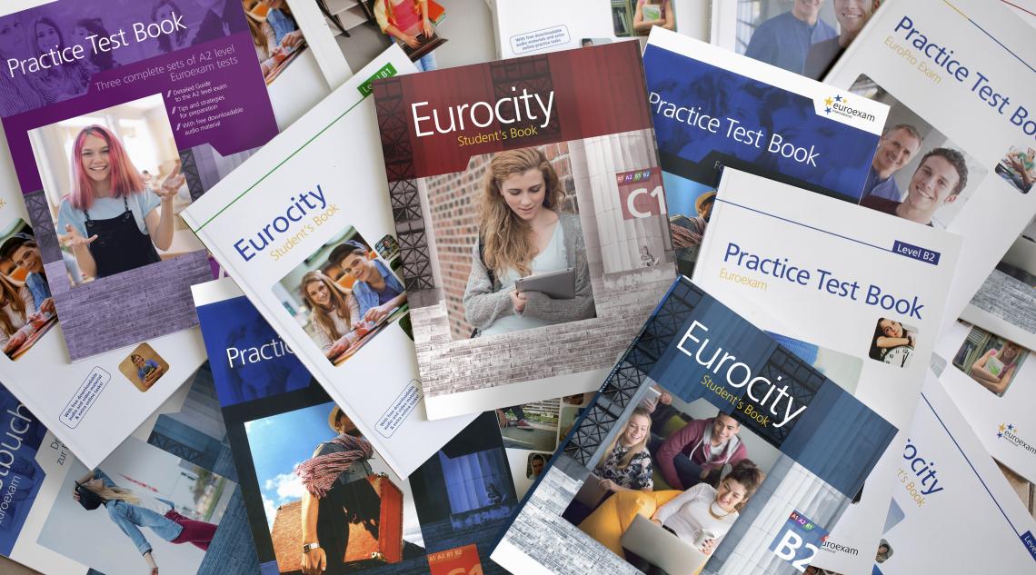 Euroexam nyelvvizsga felkészítő könyvek