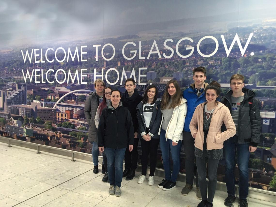 Glasgow go2uni egyetemlátogatás diákok mentorok