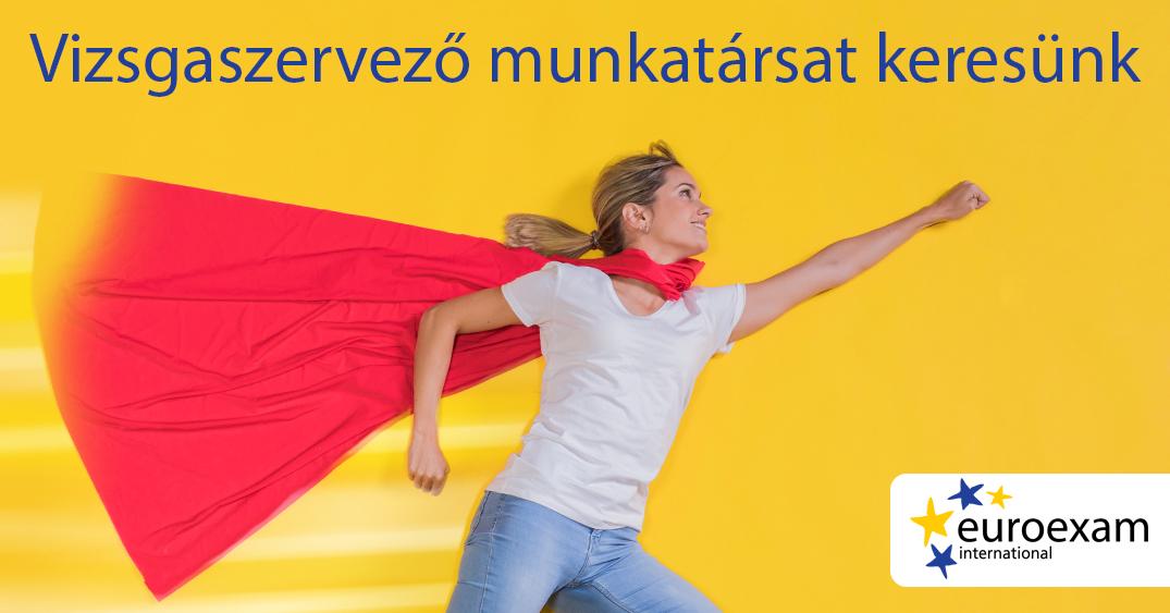 vizsgaszervező munkatársat keresünk