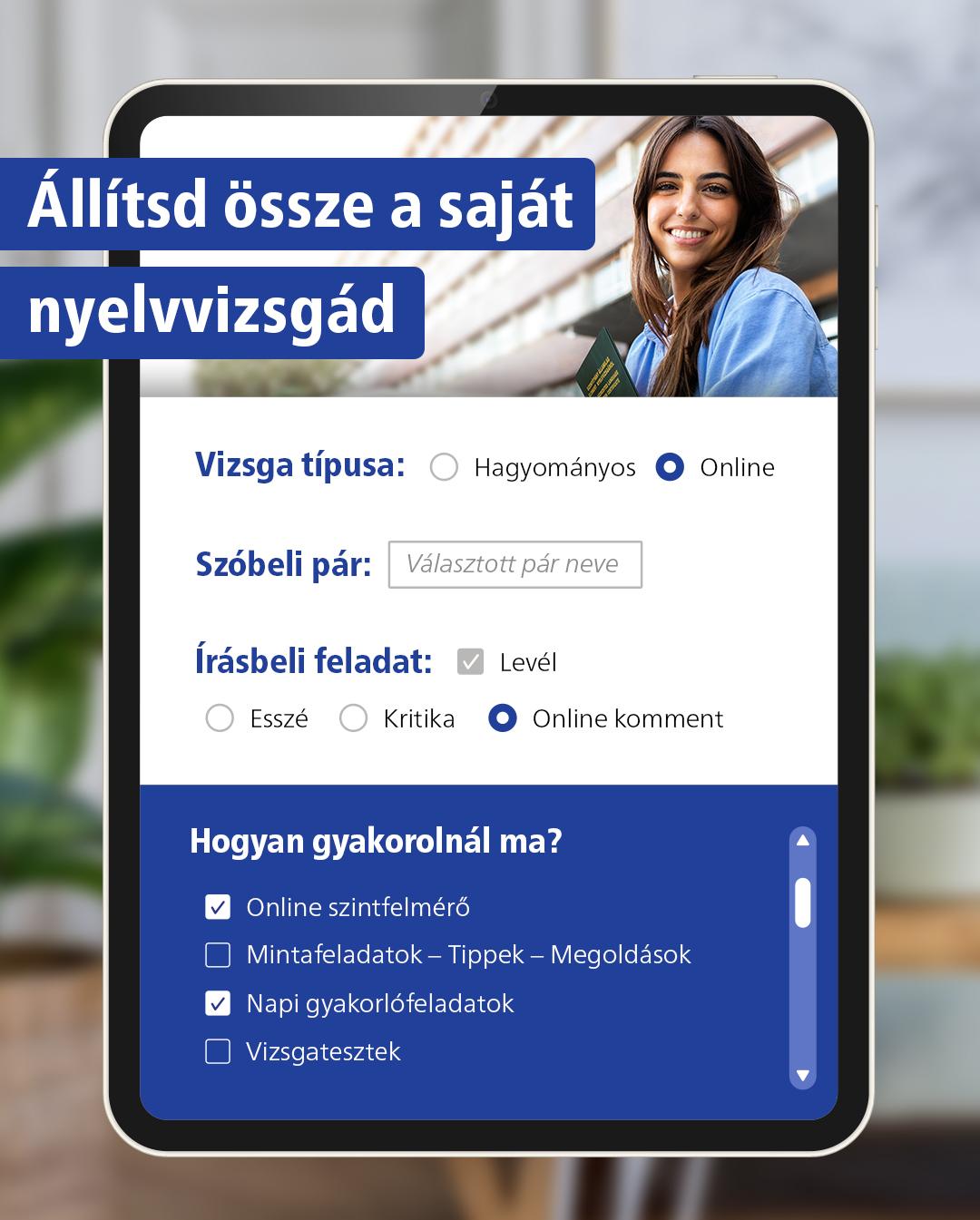 Állítsd össze a saját nyelvvizsgádat_német