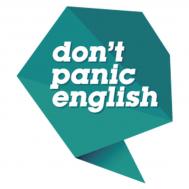 Don't Panic nyelviskola logó