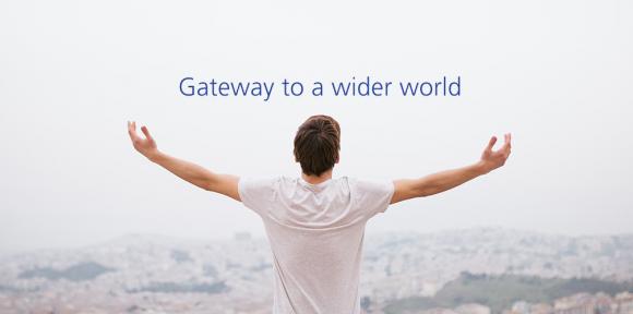 gateway to the world