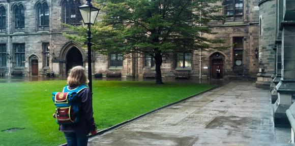 Glasgow go2uni egyetemlátogatás diák