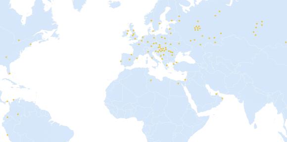 Global Network Map